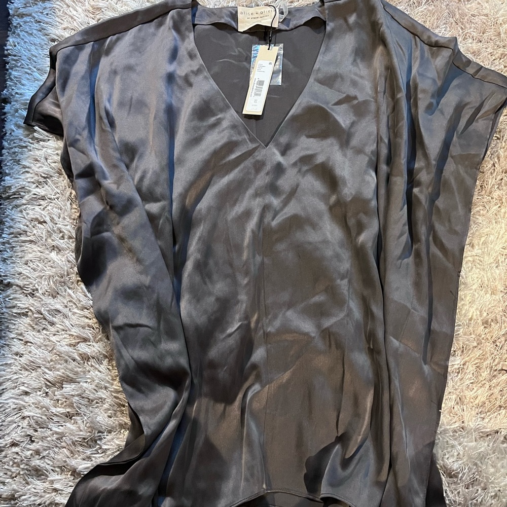 NWT Silk Blouse From Alice and Olivia